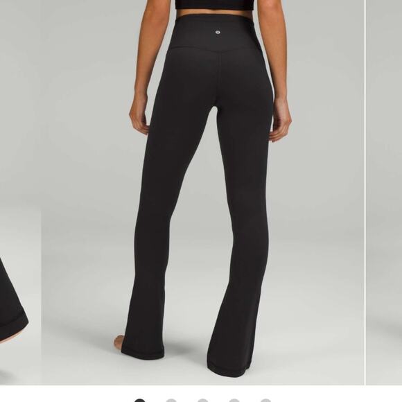 lululemon athletica Pants - Lululemon Align Mini Flare Pant – Black – Size 2 – EUC